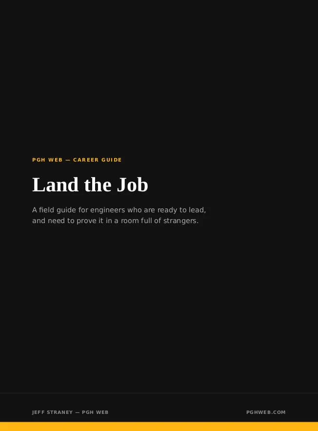 Land the Job book cover